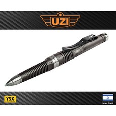 UZI 烏茲 戰術筆 鋁合金 玻璃擊碎器 防身筆, 1個