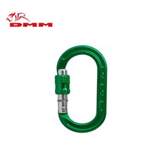 【伊凱文戶外】英國DMM XSRE Lock 4kN 轉鎖小鉤環｜輕量轉鎖鉤環｜攀岩登山裝備, 綠色, 1個