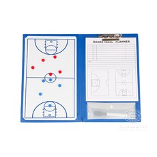 프로맥스 농구작전판 폴더형 KO-3321BK, 블루, 1개
