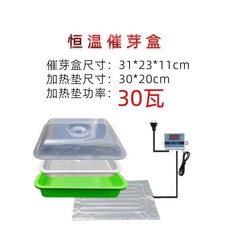 온도제어 소형 도금 묘목 종자 단일 항목, 30W발아촉진상자, 1개