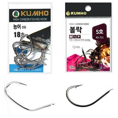[DND] 금호 KS-711 볼락 뽈락 농어 외수질 바늘 채비 열기 고등어 전갱이 우럭 도다리, 01-2. KS-711 볼락바늘 7호