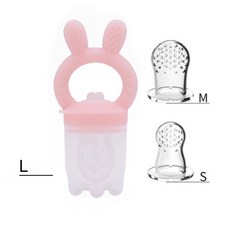 台灣FDA 贈3個網袋 咬咬樂 果汁咬咬樂 蔬果咬咬樂 副食品餐具, 兔子果凍粉