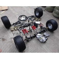 고카트 DIY 키트 조립식 카트 바퀴 힐 액슬 액세서리 악세서리 4, 48V750W (휠+컨트롤러 미포함)