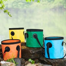 살림보관함 캠핑설거지도구 간편세척통 20L ori+832IA, A 그린