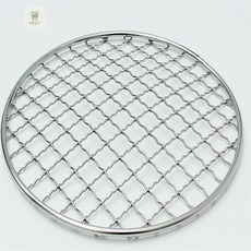 가득담기 스텐 원형 미니 석쇠 18cm 바베큐석쇠