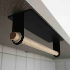 행주 부착식 걸이 검정 주방다용도걸이 부착걸이 수건걸이