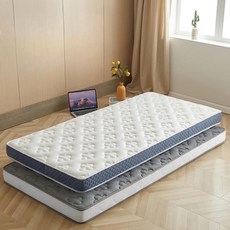 라텍스 매트리스 쿠션 침대패드 어린이집 이층침대용 원룸 기숙사, 80x180cm 침대, 03.페탈 화이트 6cm