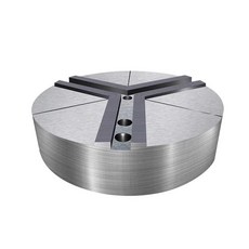CNC선반 척 밀링머신 3조 중공 유압 가공기계 3발톱, 1개, 6인치 169x50 알루미늄 클로