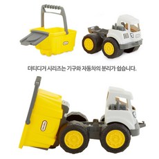 엘로우 덤프트럭 모래놀이 2살장난감 toy 선물용 트럭완구 모형차 2세, 1개
