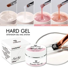 너무이뿌네요 30ml 하드 젤 네일 연장용 밀키 화이트 빌더 컨스트럭터 젤 셀프 레벨링 강화 네일 젤 위장 매니큐어 최고입니다, 1