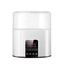 亞馬遜嬰兒溫奶器奶瓶消毒器二合一恆溫暖奶器智能保溫熱奶器自動, 美規220V英文版, 白色