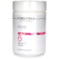 CHRISTINA 科蘊蘭 6號 玫瑰精華面膜 250ml 深層滋養保濕 提亮膚色 打造水潤彈嫩美肌, 1個, 1個裝