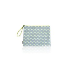 LA FILLETTE 홀로데님 클러치 그린