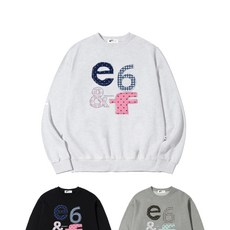 이스케이프프롬 e6&f 프린트 맨투맨 [3컬러]