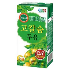 베지밀 베지밀 고칼슘 두유, 190ml, 216개