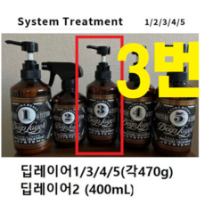 딥레이어 시스템 트리트먼트 1 2 3 4 5 본체 (옵션확인), 1개, 3R