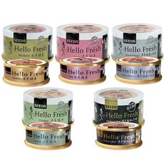 惜時 聖萊西 Hello Fresh好鮮原汁湯罐 24罐組 50g/80g 貓罐頭, 1個, (超取限一箱), 50g, 清蒸鮪魚