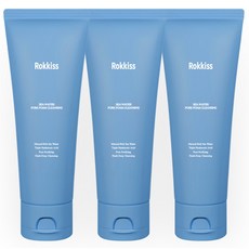 록키스 씨 워터 모공 폼클렌징, 120ml, 3개