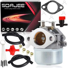 SOAJEE 카뷰레터 Tecumseh 640075 640091 640091A 640297 TVM195 TVM220 4사이클 수직 엔진 TVM195-150204G TVM220-1, SOAJEE 카뷰레터 Tecumseh 640075 64