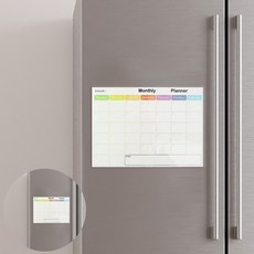 리치점빵 마그넷 월간 스케줄보드(A3) 화이트보드판 가정용