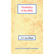 (英文圖書)Vocabulary of the Bible 精裝版, James Clarke Company, 英文