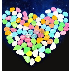 옵트샵 야광 자갈돌 소 수족돌