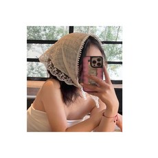 스냅잇 레이스두건 아기레이스두건