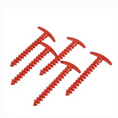 텐트 나사팩 텐트펙, 그린, 5개