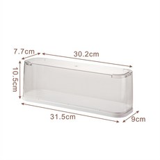 透明公仔展示盒 盲盒收納架 手辦模型擺件, 1個, 樂高模型防塵罩【單層*白色】