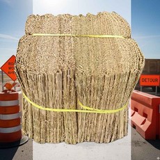 볏짚 울타리 바람막이 나무월동 나무보호대 수목보온재 조화장식 나무보온재, 45cmX20M