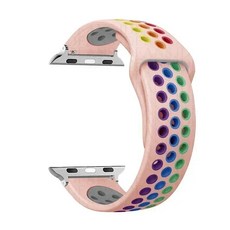 밴드 스포츠 스트랩 통기성 팔찌, 1개, 16. 43 pink pride