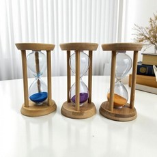 원목 10분 사우나 목욕탕 모래시계5분 모래시계 5분 15분