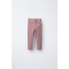 [국내발송] 자라 ZARA 태그 리브드 레깅스 - 로즈핑크 / 제비꽃 1880/609/668