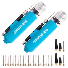 PLAYGD 휴대용 미니 볼펌프 PGC1003 1+1, 블루, 2개