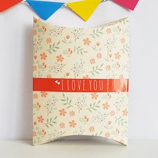 [야미데코] 꽃무늬반달상자2개