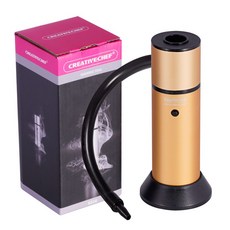 훈연기 스모킹건 우드칩 훈제 생선 레스토랑 요리, SG16 골드 스모키, 1개