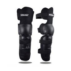 Rungear 런기어 오토바이 무릎 정강이 보호대 성인용 캡 패드 아머 장비 자전거 경주용 검정, Black, 1개