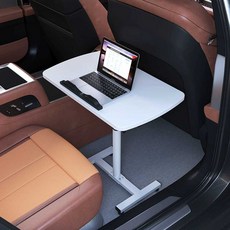 조수석 보조 차량용책상 뒷좌석 노트북테이블 책상 트레이 자동차 간이, 메이플 60x40cm, 1개