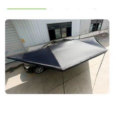 [SUV 차량용 사이드 텐트] 차박 캠핑 도킹 텐트 – 에어텐트 겸용 차량 그늘막 간편 설치, 기본 사용 인원, 180도 2.5m 이중 골격 부 운전석