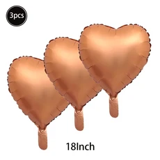 캐러멜/초콜릿/크림 번호 풍선 스타 하트 헬륨 공 어린이 성인 소녀 결혼 기념일 파티 장식, 01 As shown, 22 3Pcs