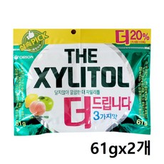 오리온 더 자일리톨 리필백, 61g, 2개