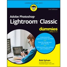 (영문도서) Adobe Lightroom Classic for Dummies Paperback, English, 9781394284610