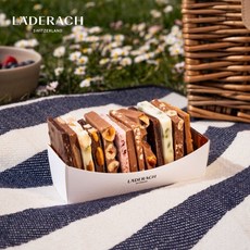 스위스 레더라 초콜릿 LADERACH 초콜렛, 프리미엄 틴케이스 초콜릿 세트 420g, 1세트