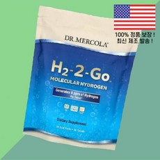닥터 머콜라 H2 2 Go 수소 듀얼 팩 30정 60정 Dr. Mercola Molecular Hydrogen 30 Dual Packs 60 Tablets