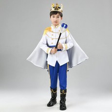 왕자 코스튬 용 파티 데이 코스프레 의상 남자 남성