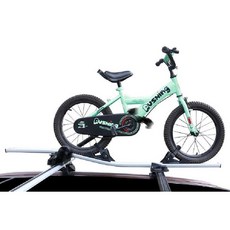 suv 자전거 가로바 신형 트렁크 걸이 거치대 무타공 차량용 랙, 11. 블랙 세단 2 자전거 세트