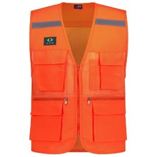 다원 오렌지 망사안전조끼, 1개