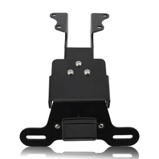 야마하 MT09 트레이서 900/9/GT 7GT FJ-09 2015-2024 테일 티디 펜더 엘리미네이터 LED 라이트용 오토바이, 01 검정색