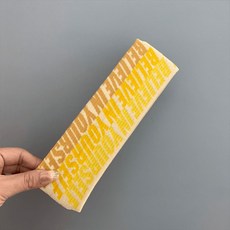 프리다이빙 헤어밴드 후드 잠수 스쿠버 다이빙 모자, 옐로우 글자 헤어밴드