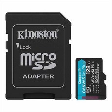 Kingston 金士頓 Canvas Go!Plus microSD 記憶卡 128GB, 1個